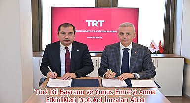 Türk Dil Bayramı ve Yunus Emre’yi Anma Etkinlikleri Protokol İmzaları Atıldı