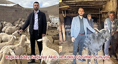 Başkan Adayı Sağkaya Akılcı ve Köklü Çözümler Sunuyor.