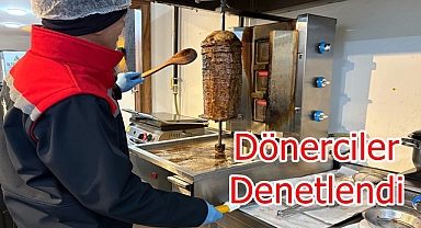 Dönerciler Denetlendi