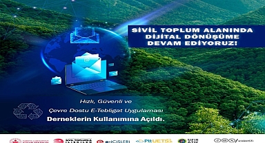 E-Tebligat Uygulaması Derneklerin Kullanımına Açıldı