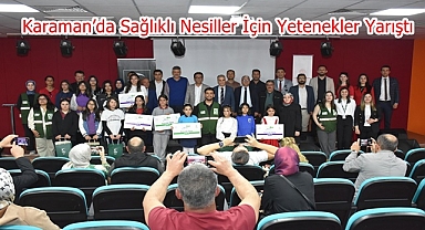 Karaman'da Öğrenciler Bağımlılığa Karşı Yetenekleriyle Yarıştı