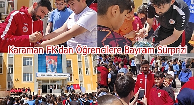 Karaman Futbol Kulübü’nden 23 Nisan’a Özel Ziyaret