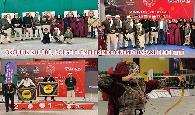OKÇULUK KULÜBÜ, BÖLGE ELEMELERİNDE ÖNEMLİ BAŞARI ELDE ETTİ