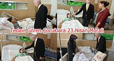 Tedavi Gören Çocuklara 23 Nisan Morali