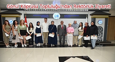 Gönül Köprüsü Topluluğu'ndan Rektörlük Ziyareti