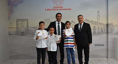 Hayallerini Kâğıda Döken Minikler Ödüllerine Kavuştu