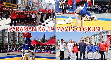 KARAMAN’DA 19 MAYIS COŞKUSU