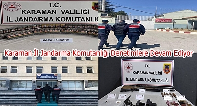 Karaman İl Jandarma Komutanlığı Denetimlere Devam Ediyor