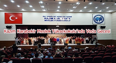 Kazım Karabekir Meslek Yüksekokulu'nda Veda Gecesi