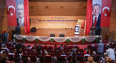 2025 Yılı Yaz Kur’an Kursları Açılış Programı