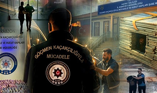 51 İlde Düzensiz Göç ve Göçmen Kaçakçılığına Yönelik Operasyon: 273 Organizatör Yakalandı