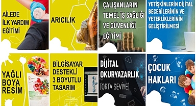 HEMBA KURSLARINDAN YAKLAŞIK 3 MİLYON KİŞİ YARARLANDI