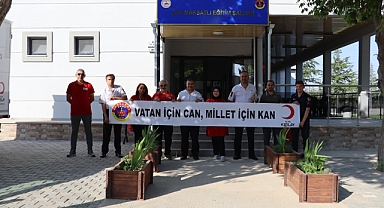 Jandarma’dan 186’ncı Kuruluş Yıl Dönümünde Anlamlı Kan Bağışı
