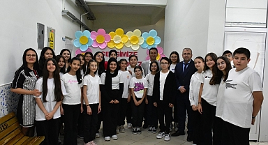 Mevlana Ortaokulu’nda Teknoloji Tasarım ve Resim Sergisi Göz Kamaştırdı
