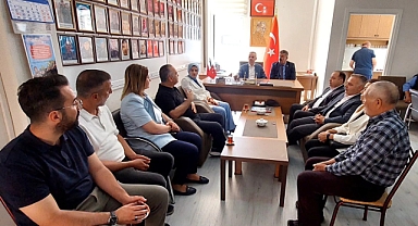 Şehit Aileleriyle Bayramlaşma Programı Gerçekleştirildi