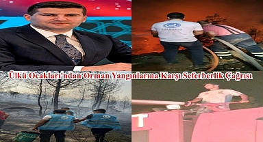 Ülkü Ocakları'ndan Orman Yangınlarına Karşı Seferberlik Çağrısı
