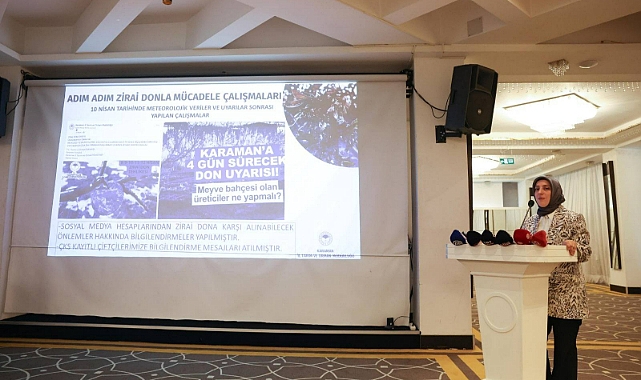 Zirai Don Olaylarını Araştırma Komisyonu Karaman'da İncelemelerde Bulundu