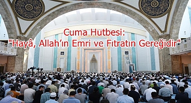 Cuma Hutbesi: 