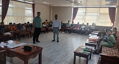 Gençlik Koordinatörü Dr. İskender Tanış’tan Yaz Kur’an Kursuna Ziyaret