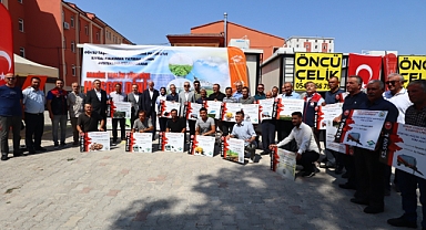 GÖKSU TAŞELİ HAVZASI VE KIRSAL KALKINMA PROJESİ KAPSAMINDA MAKİNE EKİPMAN DAĞITIM TÖRENİ DÜZENLENDİ