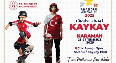 Karaman, ANALİG Kaykay Türkiye Birinciliği’ne Ev Sahipliği Yapacak