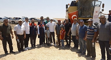 Karaman’da Yerli ve Milli Buğday Tohumlarının Hasadı Yapıldı