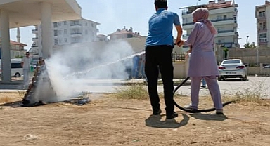 Karaman Eğitim ve Araştırma Hastanesi’nde Yangın Tatbikatı Gerçekleştirildi