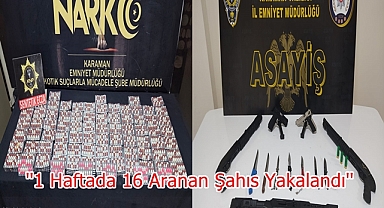 Karaman Emniyet Müdürlüğü Denetimlere Devam Ediyor