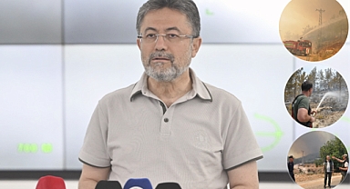 TARIM VE ORMAN BAKANI YUMAKLI, ORMAN YANGINLARINDAKİ SON DURUMU PAYLAŞTI