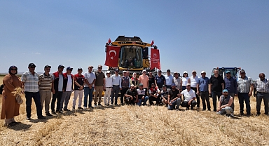 YERLİ BUĞDAY ÇEŞİTLERİNİN HASADI GERÇEKLEŞTİRİLDİ