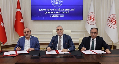 2025-2026 Dönemi Kamu Toplu İş Sözleşmeleri Çerçeve Protokolü İmzalandı