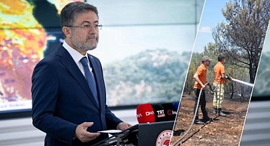 ÇANAKKALE MERKEZ VE BAYRAMİÇ'TEKİ YANGINLAR BÜYÜK ÖLÇÜDE KONTROL ALTINA ALINDI