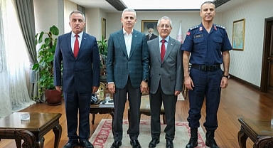 Jandarma Asayiş Vakfı’ndan Vali Çiçekli’ye Ziyaret