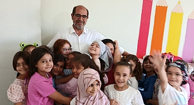 Karaman İl Müftüsü Faruk Gürbüz, Larende Yaz Kur'an Kursu'nu Ziyaret Etti