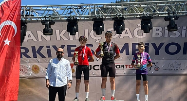Karamanlı Bisikletçiler Türkiye Şampiyonası’ndan Altın ve Gümüşle Döndü