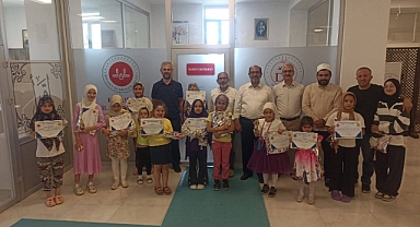 Karamanoğlu Mehmetbey Üniversitesi Camii’nde Yaz Kur’an Kursu Kapanış Programı Gerçekleşti