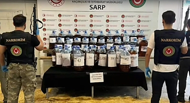 2,7 Milyar TL Değerinde Uyuşturucu Ele Geçirildi