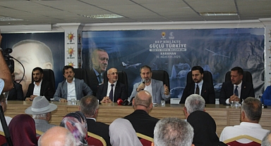 AK Parti Genel Başkan Yardımcısı Mustafa Şen, “Türkiye Buluşmaları” Kapsamında Karaman’da