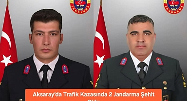 Aksaray’da Trafik Kazasında 2 Jandarma Şehit Oldu