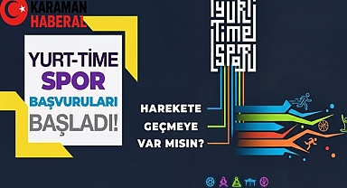 Gençlere Sporla Kazanç ve Deneyim Fırsatı: #YurtTimeSpor Başvuruları Başladı