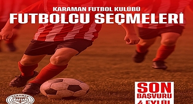 Karaman Futbol Kulübü 2025-26 Sezonu İçin Seçmelere Başlıyor