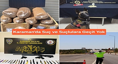 Karaman İl Emniyet Müdürlüğü Denetimlere Devam Ediyor