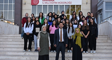 Karamanlı Öğrenciler ÇEDES Gençlik Kampı İçin Mersin’e Uğurlandı