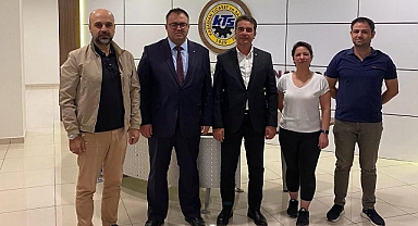 KMÜ İİBF Yönetimi, KTSO Başkanı Alkan’ı Ziyaret Etti