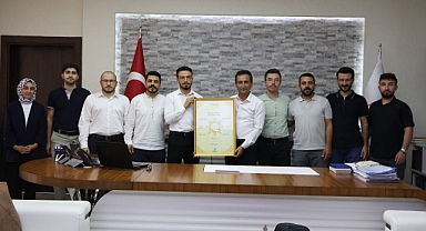 TÜGVA Karaman İl Temsilciliğinden İl Millî Eğitim Müdürü Çalışkan’a Ziyaret