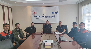 Yahyalı’da Deprem Tatbikatı Başarıyla Gerçekleştirildi