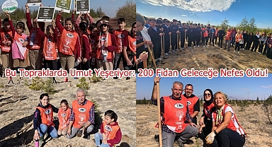 Bu Topraklarda Umut Yeşeriyor: 200 Fidan Geleceğe Nefes Oldu!