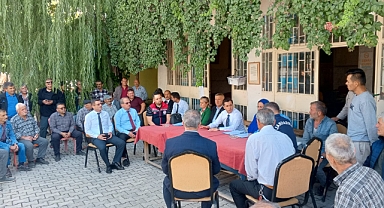 Ermenek’te Köy Toplantılarında Üreticilerin Soruları Yanıtlandı