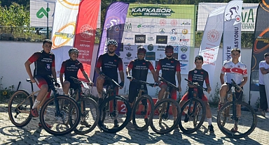 Karamanlı Bisikletçiler Artvin’den 7 Madalya ile Döndü