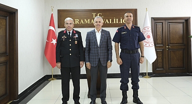 Tümgeneral Şakir Uslu’dan Vali Mehmet Fatih Çiçekli’ye Ziyaret